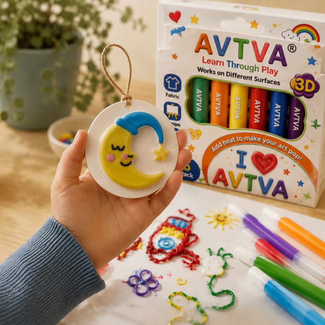 AVTVA™ Heat-Activated 3D Craft Pens — New & Improved