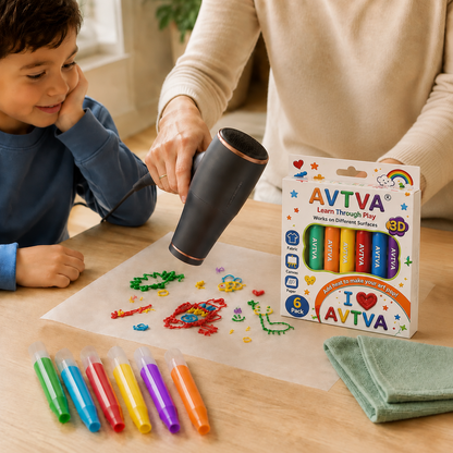 AVTVA™ Heat-Activated 3D Craft Pens — New & Improved