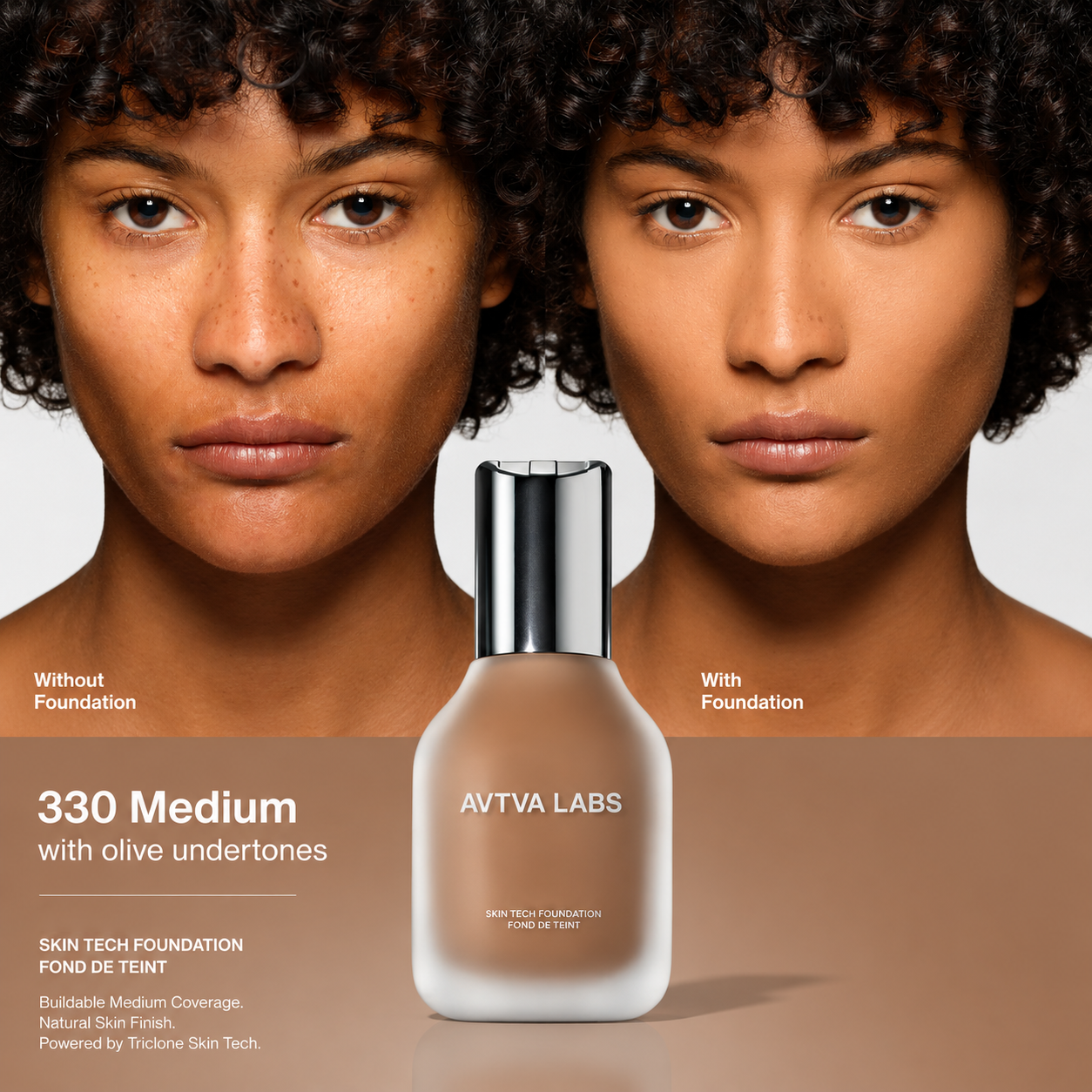 AVTVA Skin Fusion Foundation | Medium Coverage & Longwear