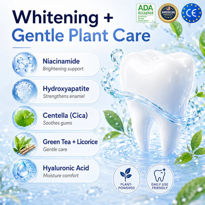 【Family Value Pack】AVTVA®Niacinamide Whitening Toothpaste for a Brighter, Fresher Smile
