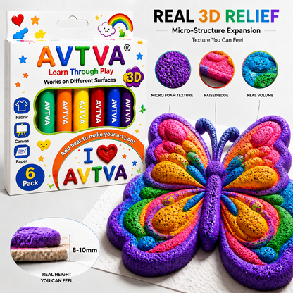AVTVA™ Heat-Activated 3D Craft Pens — New & Improved