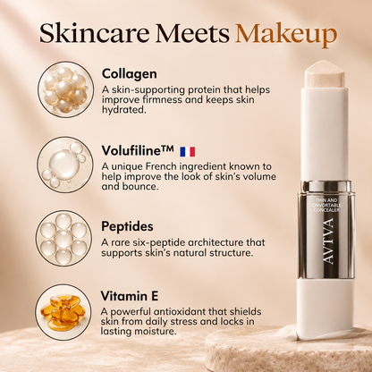 AVTVA®The Foundation Stick That Adapts to Your Skin Tone