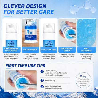 【Family Value Pack】AVTVA®Niacinamide Whitening Toothpaste for a Brighter, Fresher Smile