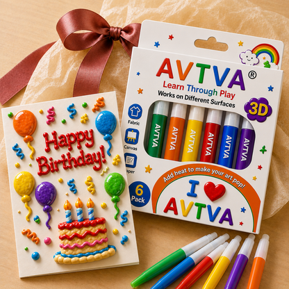 AVTVA™ Heat-Activated 3D Craft Pens — New & Improved