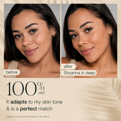 AVTVA Summer Skin Essentials Set — CC Serum + Solid SPF 30 Sunscreen Brush