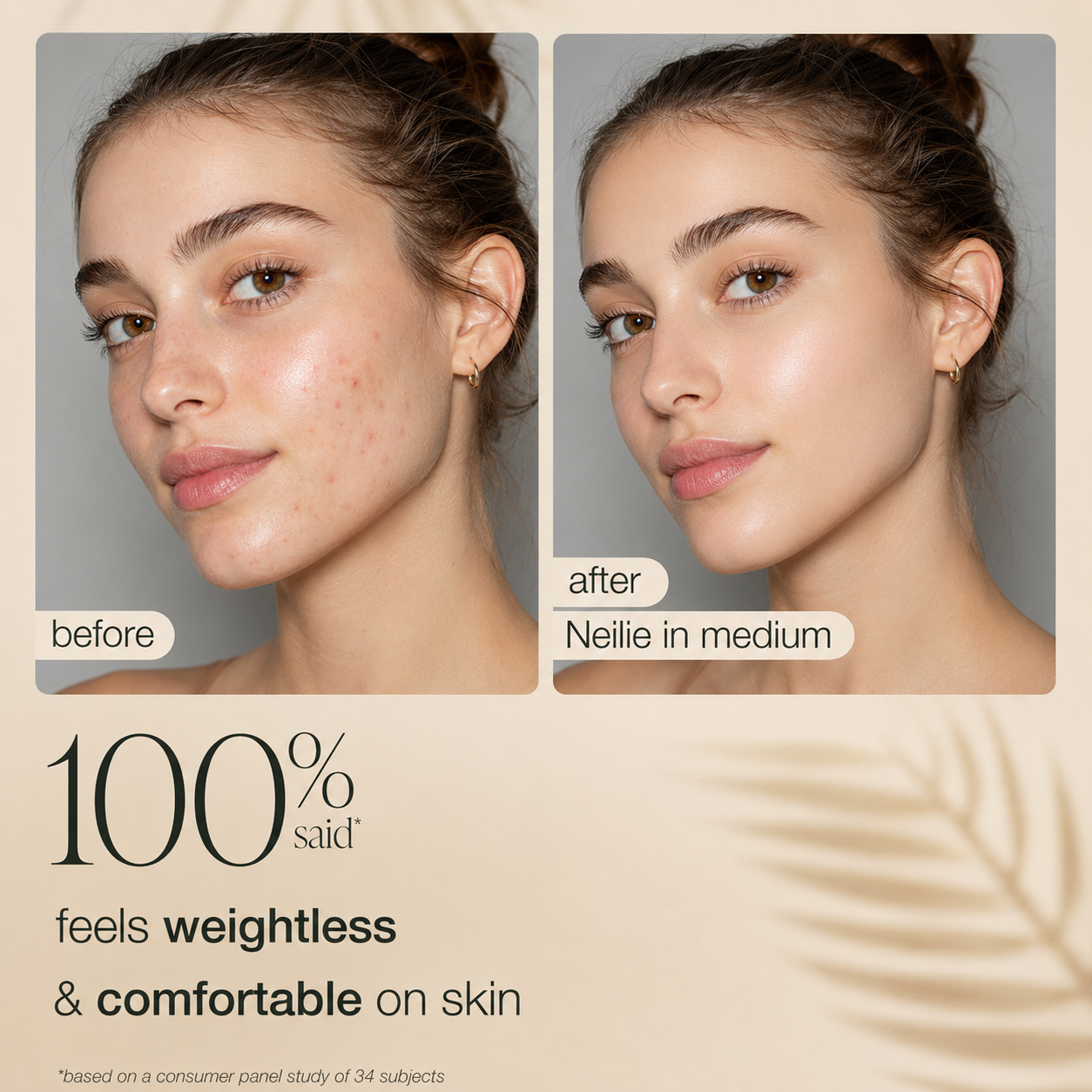 AVTVA Summer Skin Essentials Set — CC Serum + Solid SPF 30 Sunscreen Brush