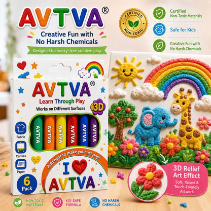 AVTVA™ Heat-Activated 3D Craft Pens — New & Improved