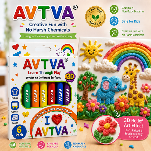 AVTVA™ Heat-Activated 3D Craft Pens — New & Improved