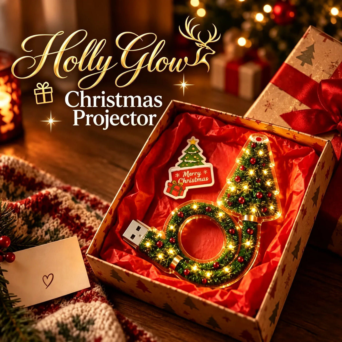 AVTVA® Christmas Magic Projector