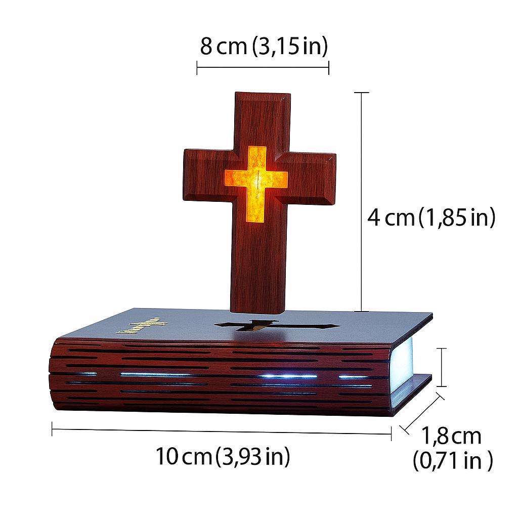 Floating Bible Lamp