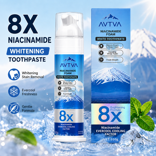 【Family Value Pack】AVTVA®Niacinamide Whitening Toothpaste for a Brighter, Fresher Smile