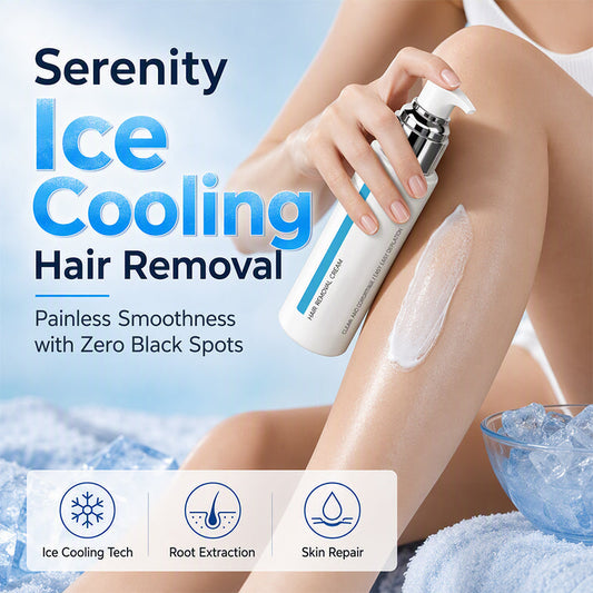 🎉80% Off! ✨Ice-Cooling Hair Removal Cream for Sensitive Skin